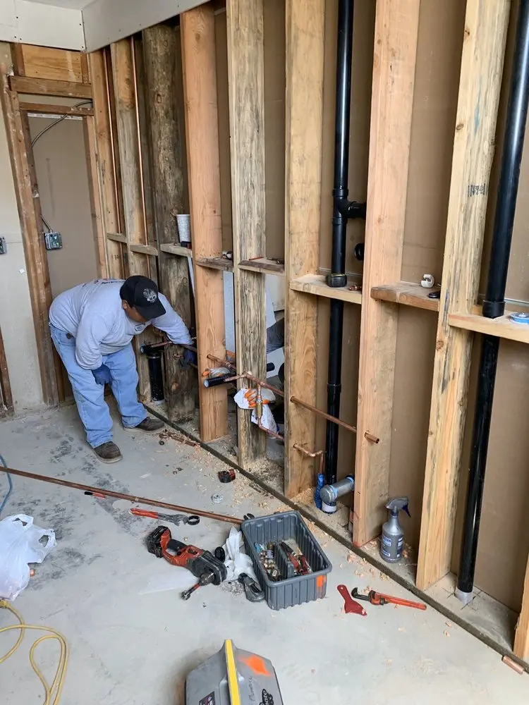 Commercial rough-in plumbing for Trenchless Sewer Repair in Lake View